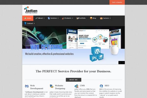 Site using Tiny Carousel Horizontal Slider plugin