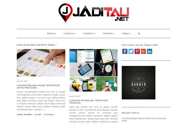 Site using Breadcrumb plugin
