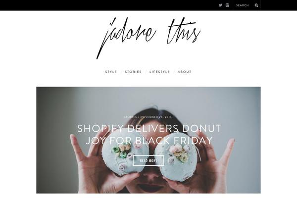 Simplemag theme site design template sample