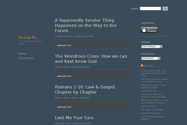 Oulipo theme site design template sample