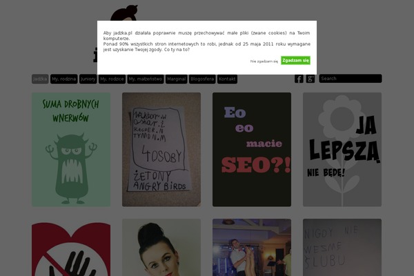jadzka.pl site used Grid Theme Responsive