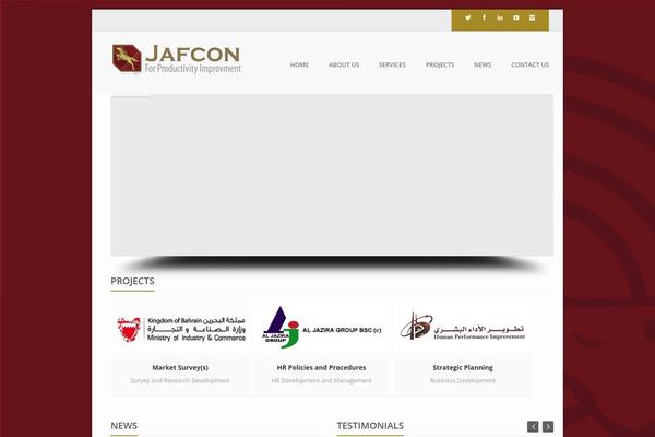 jafcon.com site used Picassotheme-jafcon