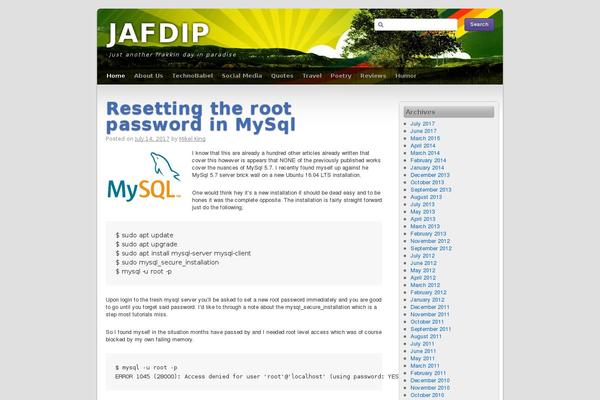 Site using Simple Iframe Buster plugin