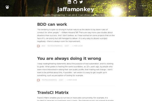 Site using DobsonDev Shortcodes plugin
