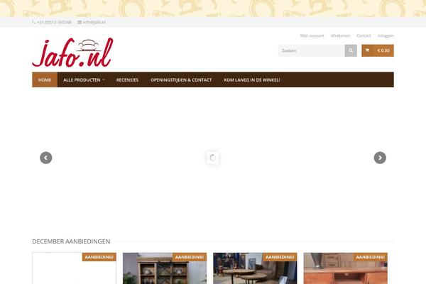 Trizzy theme site design template sample