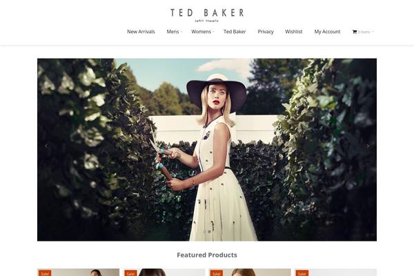 TrendyBlog theme site design template sample
