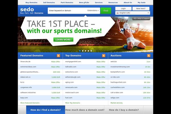 Sento theme site design template sample