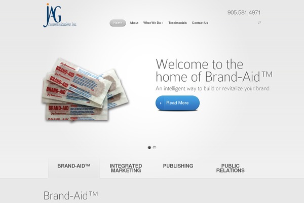 Nova theme site design template sample
