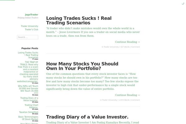 Mog theme site design template sample