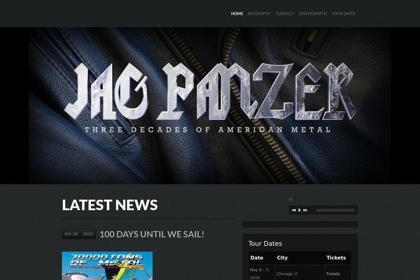 Music theme site design template sample