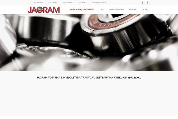 Envision theme site design template sample