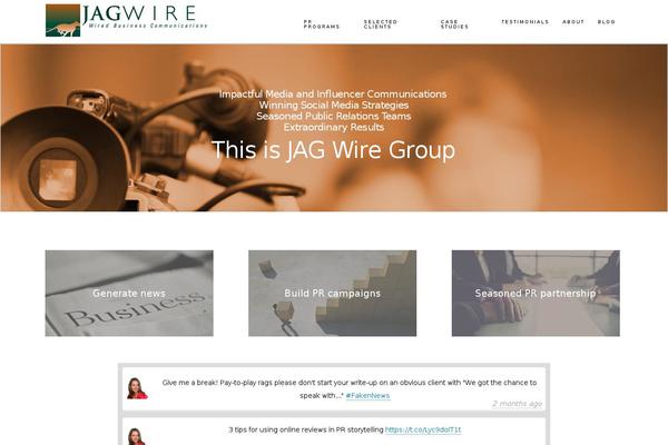 Site using WP Twitter Feeds plugin