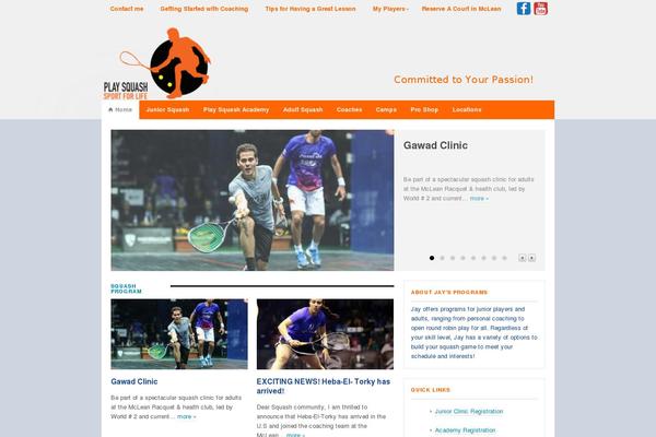 Site using Slideshow Satellite plugin