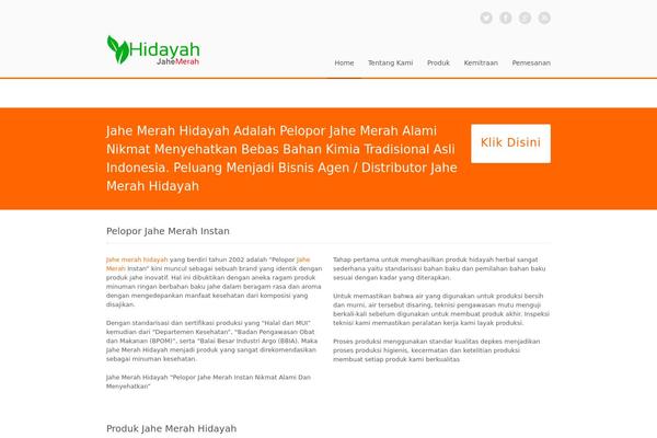 Stack theme site design template sample