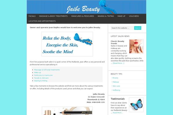 News theme site design template sample