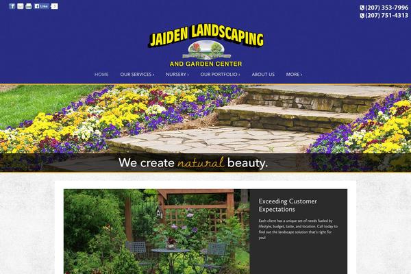 Beacon theme site design template sample