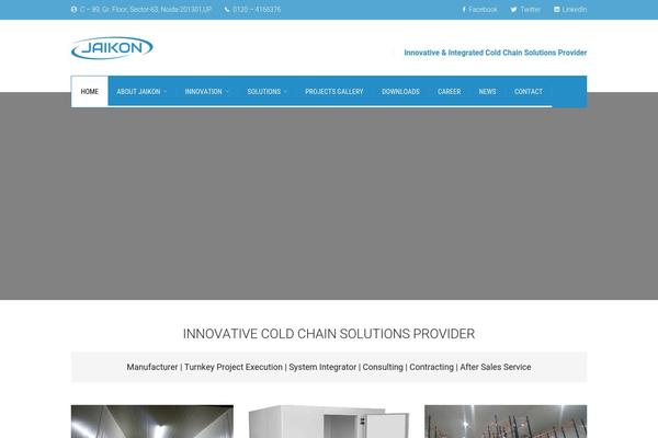 Factory theme site design template sample