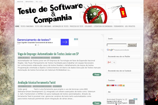 Site using Global Translator plugin