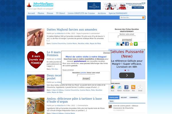 Freshlife theme site design template sample