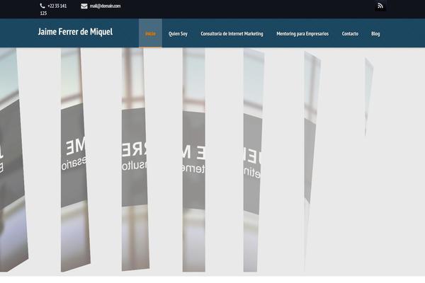Prostyler theme site design template sample