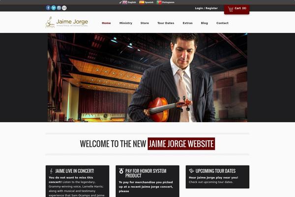 Musica theme site design template sample