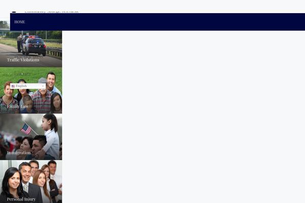 Impreza Child theme site design template sample