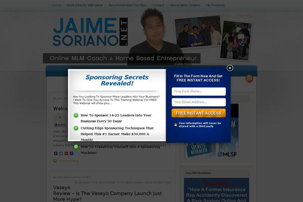 Site using Popup-domination plugin