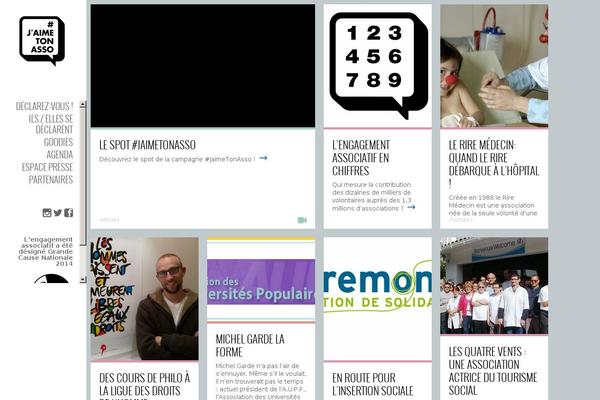 Ubergrid theme site design template sample