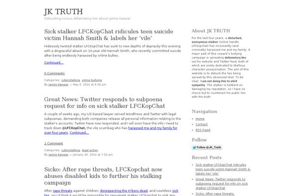 jaimiekanwartruth.com site used Carrington-text-1.4