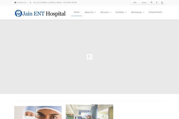 Envision theme site design template sample