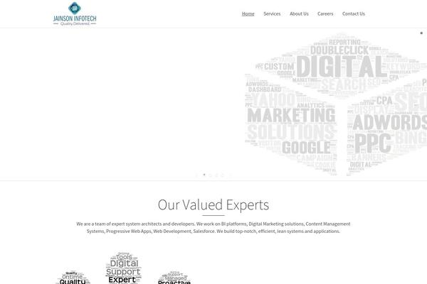 Omega theme site design template sample