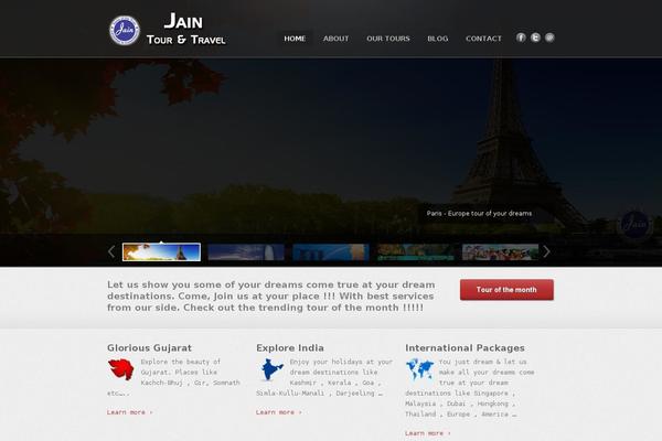 Momento theme site design template sample