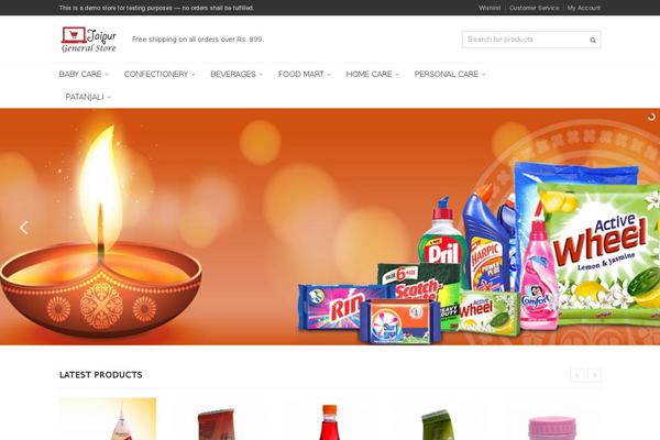 Adrenalin theme site design template sample
