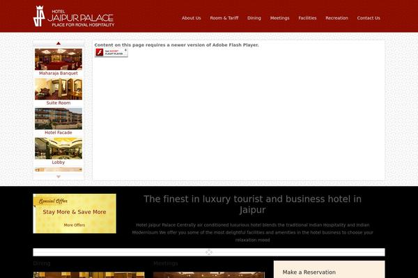 HotelBooking theme site design template sample