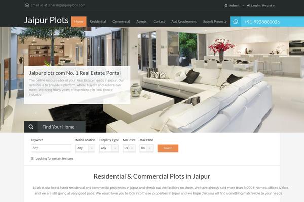 Realhomes Theme theme site design template sample