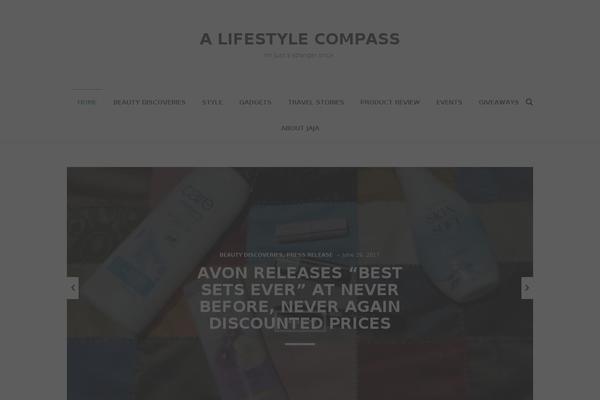 Magazinely theme site design template sample