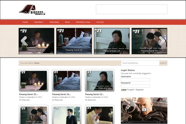 jakartamacet.com site used Videoelements