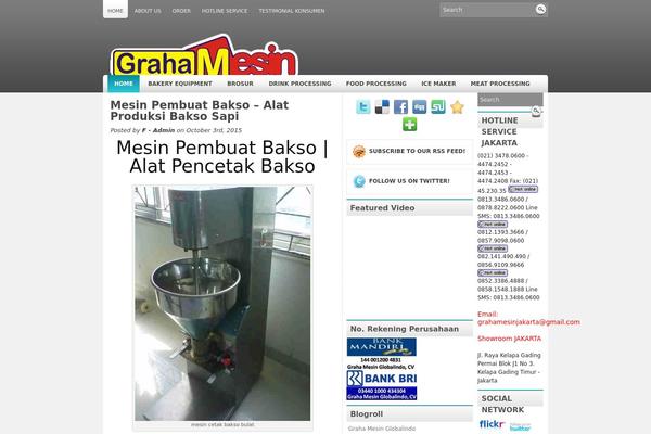 Itechnews theme site design template sample