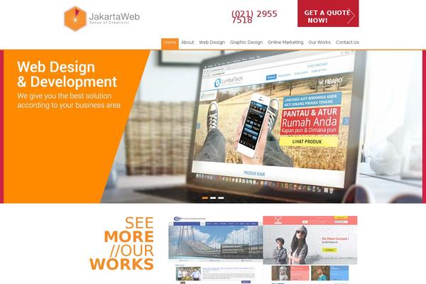 Site using Simple Responsive Slider plugin