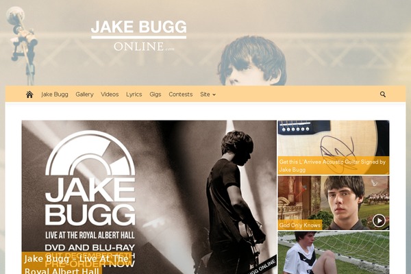 Site using Bizarski Cute Records plugin