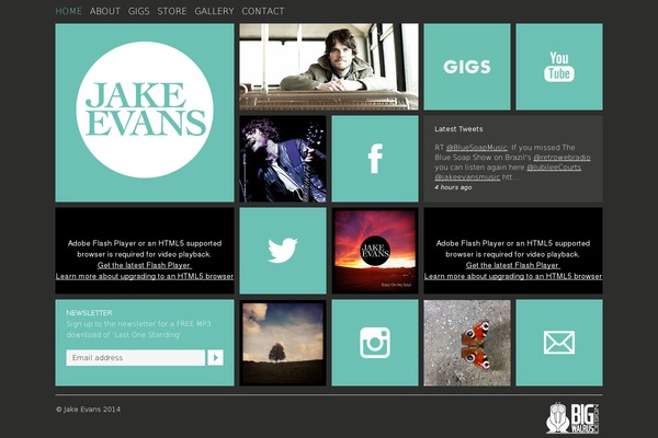 Metro theme site design template sample