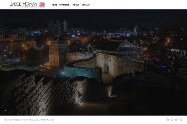 Heat theme site design template sample