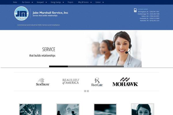 Libra theme site design template sample