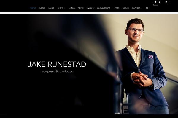 Divi Child theme site design template sample