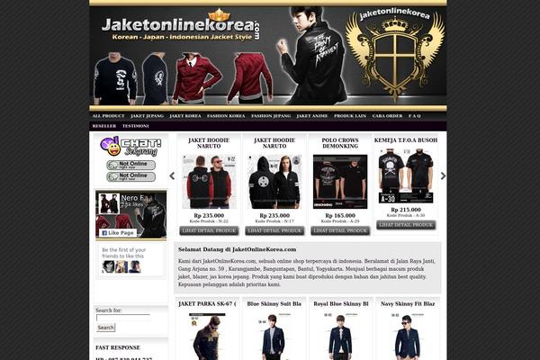 Indostore3 theme site design template sample
