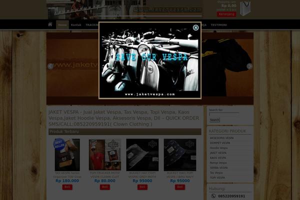 Pasaraya theme site design template sample