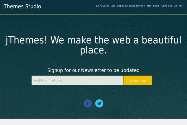 Magnitude theme site design template sample
