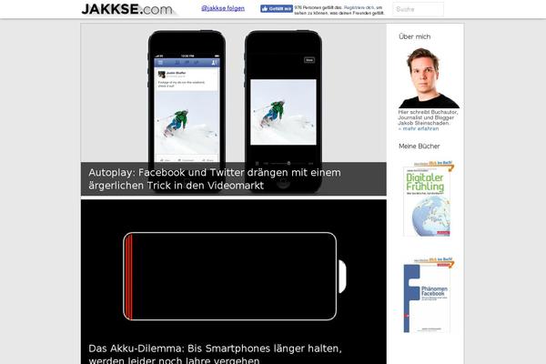 jakob theme websites examples