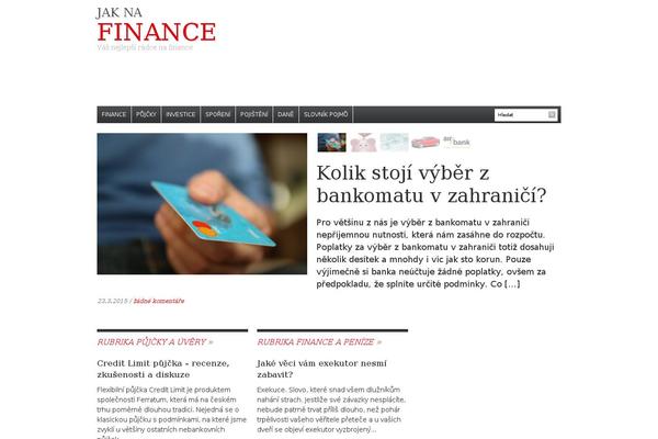 Daily Headlines theme site design template sample