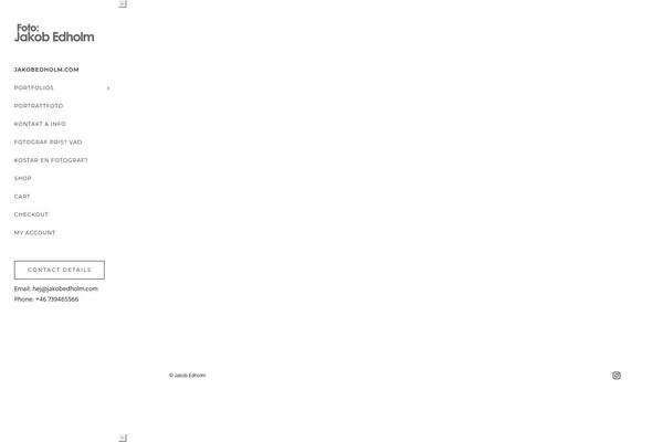 Photography theme site design template sample